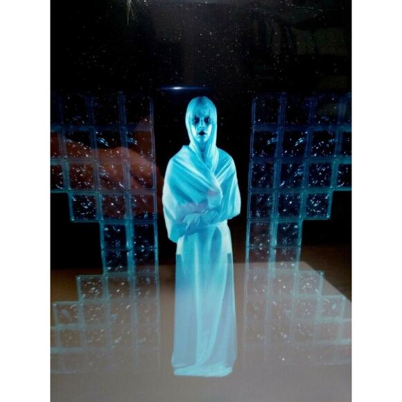 Drab Majesty ‎The Demonstration Silver Vinyl LP Record Post-Punk Limited Ed. 300 - Picture 3 of 6